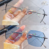 Pure titanium myopia glasses for men and women Sven with myopia Progressive glasses Reading glassesastigmatism anti-blue light photoreceptor color changing radiation glasses for boys tide glasses