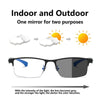 HONGMEI Men's and women's FASHION TITANIUM ULTRA-LIGHT SHOCKPROOF IMPACT-RESISTANT READING GLASSES