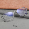 HONGMEI Pure Titanium Optical Luxury Double Bridge Eyewear Myopia Prescription Eyeglasses Frame Men's and women's Hyperopia Readi
