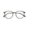HONGMEI Women Glasses Ultra-light Decoration TR90 Pure Titanium Eyewear Transparent Retro Round Optical Prescription Frame