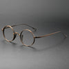 HONGMEI myopia Retro Round Eyewear Men Pure Titanium Optical Prescription photochromic Eyeglasses Frame Women sm-10518
