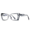 HONGMEI Fashion Women Cat Eye Prescription Glasses Hyperopia Myopia Reading Glasses Anti Blue Light Blocking Optical Eyeglas2164