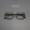 HONGMEI Luxury eyeglass frames titaniPrescription men reading glasses women Myopia Computer blue light prevention discoloration