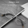 HONGMEI Titanium eyeglass frames Hyperopia Reading Myopia Prescription Glasses Men's and women's grade glasses Retro Polygon