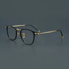 HONGMEI Fashionable Glasses Frame For Men Pure Titanium Acetate Anti Blue Light Eye Glasses Hot Original Brand SpectaclesCT30018