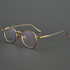 HONGMEI Retro Round Ultra-light Titanium frame Hyperopia Reading Myopia Prescription Glasses Men and Women High Quality