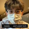 HONGMEI New Fashion Square Optical Prescription Men'sEyeglasses Frames Anti-Blue Light Reading Glasses Myopia Hyperopia K0062K