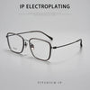 HONGMEI UltraLightComfortable Eyewear Men Ultra-light Flexible Optical Prescription Eyeglasses Titanium Customizable Prescription