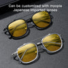 HONGMEI Men's and women'sNight Vision glasses&Anti Glare glasses Dedicated for driving Myopia Prescription Glasses Customizable