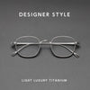 HONGMEI Men's glasses women's High Quality grade Retro Round Prescription for men blue light blocking myopia glasses