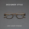 HONGMEI Men's glasses women's High Quality grade Retro Round Prescription for men blue light blocking myopia glasses