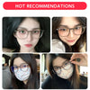 HONGMEI Women Glasses Ultra-light Decoration TR90 Pure Titanium Eyewear Transparent Retro Round Optical Prescription Frame