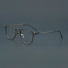 HONGMEI Fashionable Glasses Frame For Men Pure Titanium Acetate Anti Blue Light Eye Glasses Hot Original Brand SpectaclesCT30018