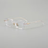 Sutton Retro Rectangle Acetate Glasses Frame