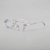 Sutton Retro Rectangle Acetate Glasses Frame